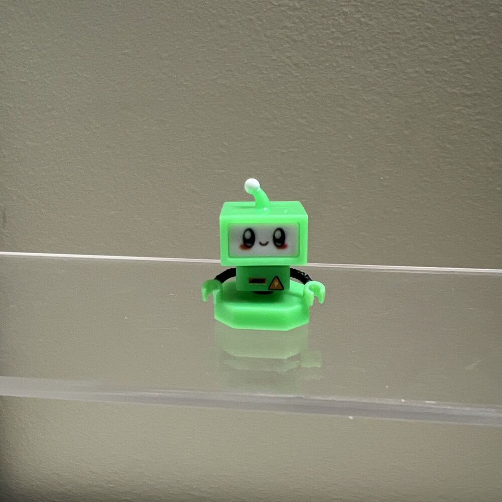 Green Lankybot Lankybox Mystery Fig Figure New Ghost Glow Pack Robot